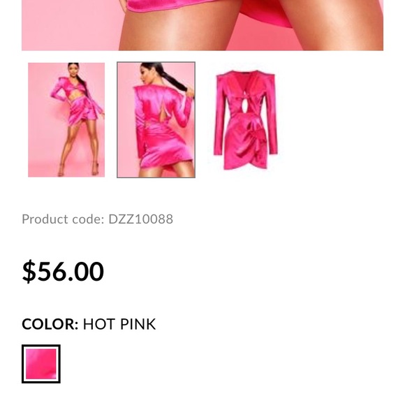 Satin Ruffle 2 Piece - Picture 4 of 4